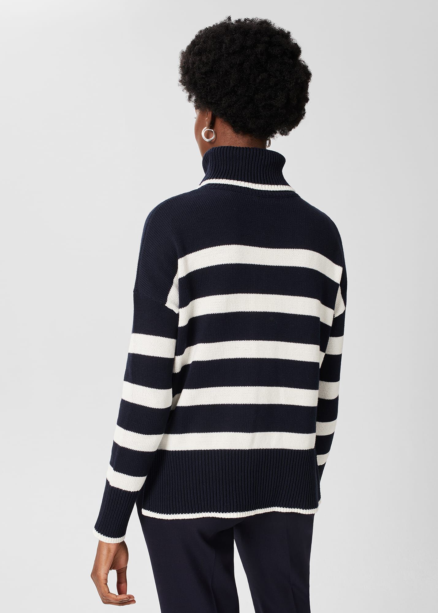 Marie Cotton Striped Sweater