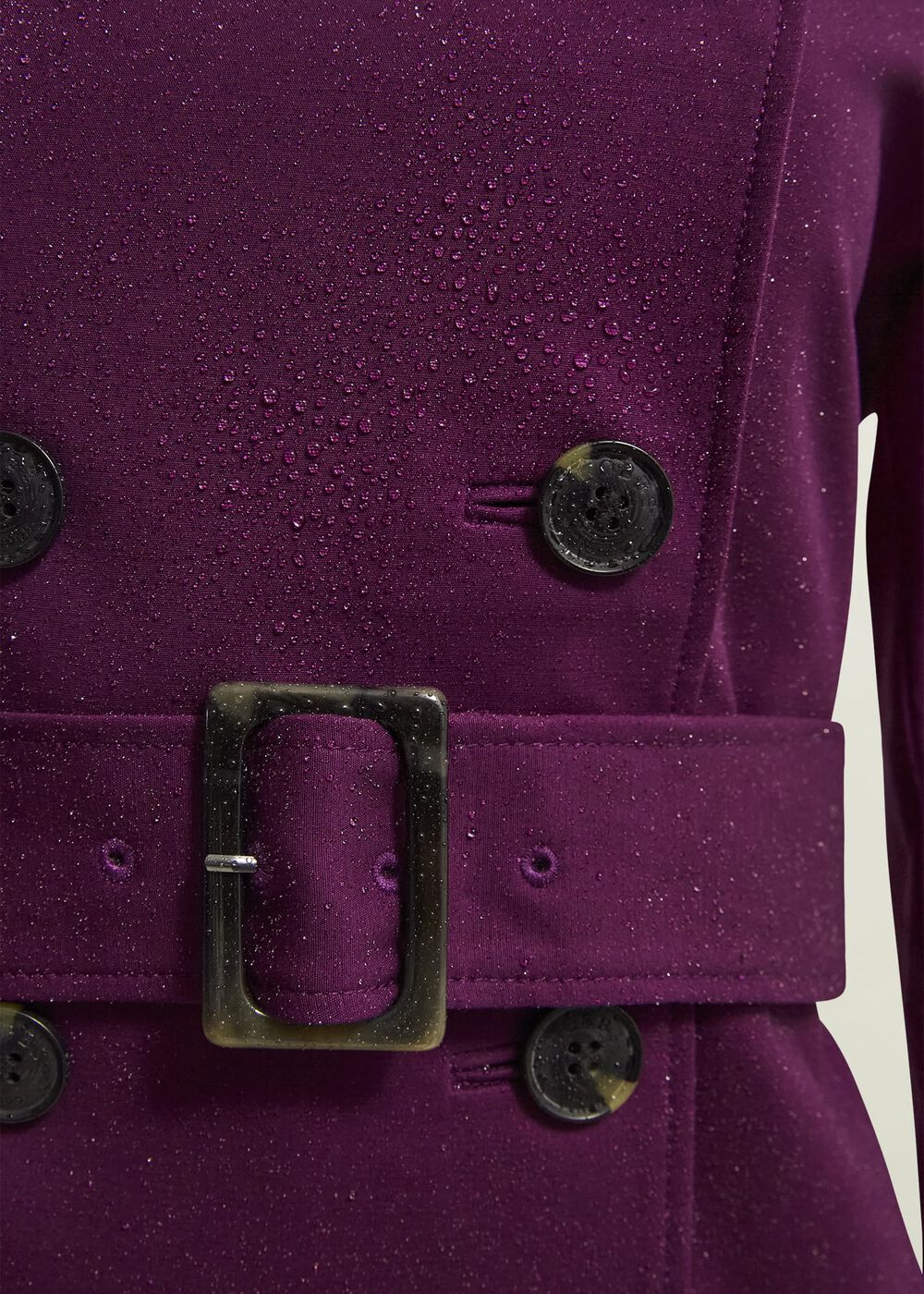 Adalee Trench Coat, Warm Plum, hi-res