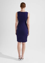 Romy Dress, Rich Navy Blue, hi-res