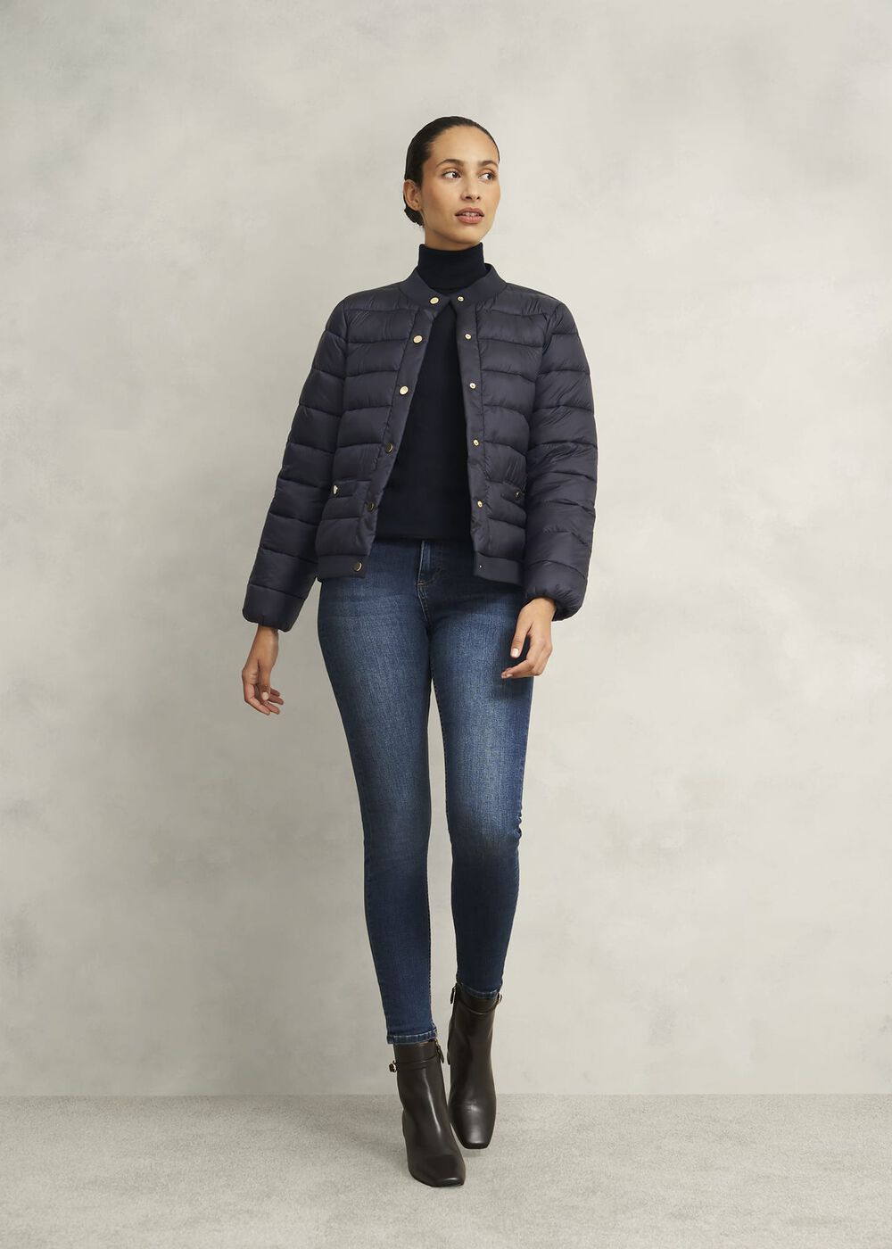 Vespa Puffer, Navy, hi-res