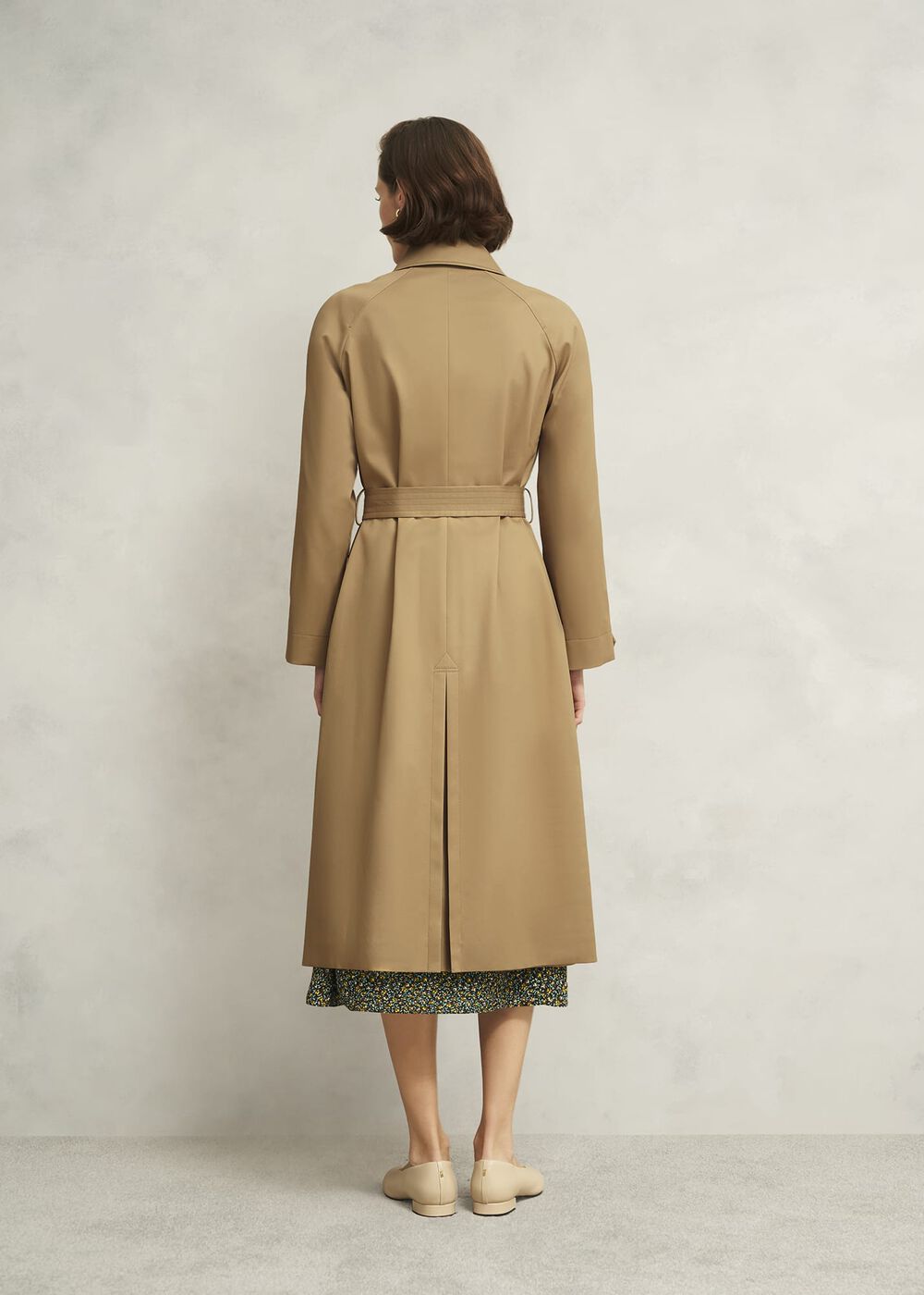 Donnington Shower Resistant Trench Coat, Fawn Beige, hi-res