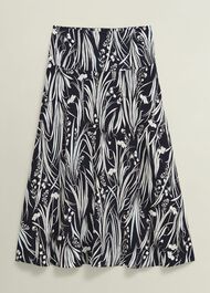 Noemi Skirt, Navy Ivory, hi-res
