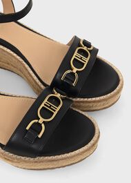 Luella Espadrille, Black, hi-res