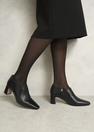 Leona Shoeboots, Black, hi-res