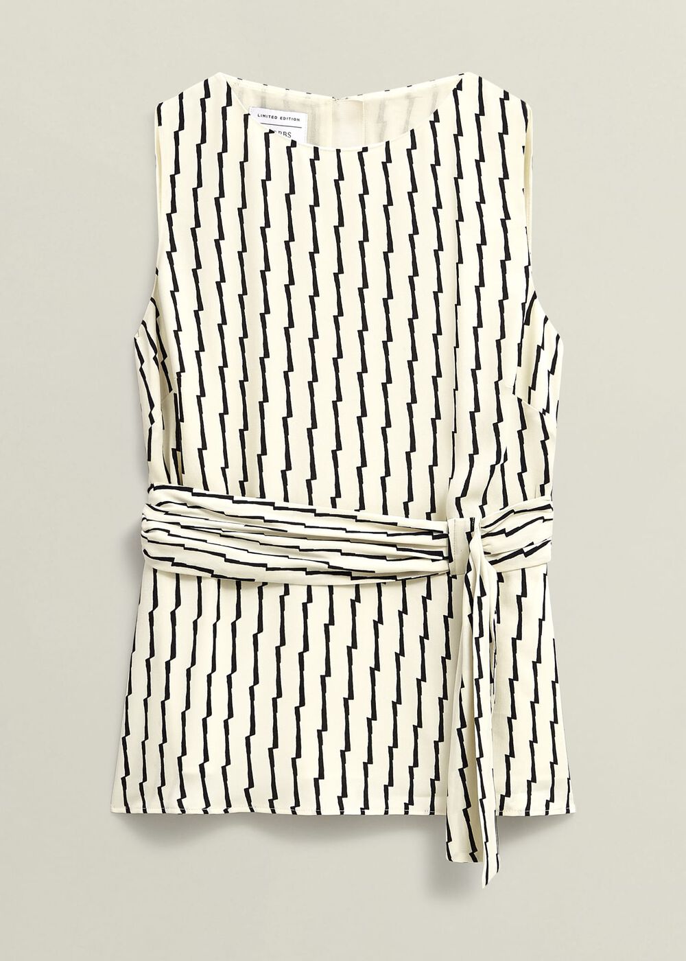 Levens Top, Cream Black, hi-res