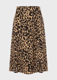 Daphne Skirt, Camel Black, hi-res