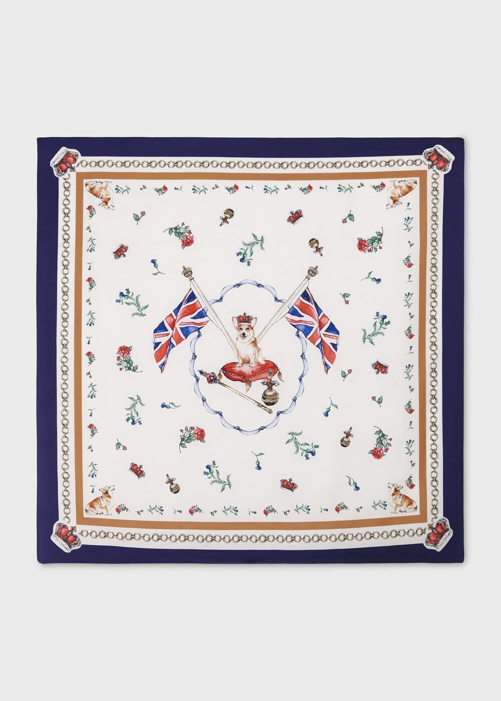 Coronation Scarf, Ivory, hi-res