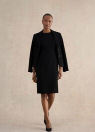 Lea Dress, Black, hi-res