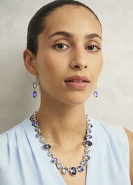 Indira Earrings, Blue Gold, hi-res