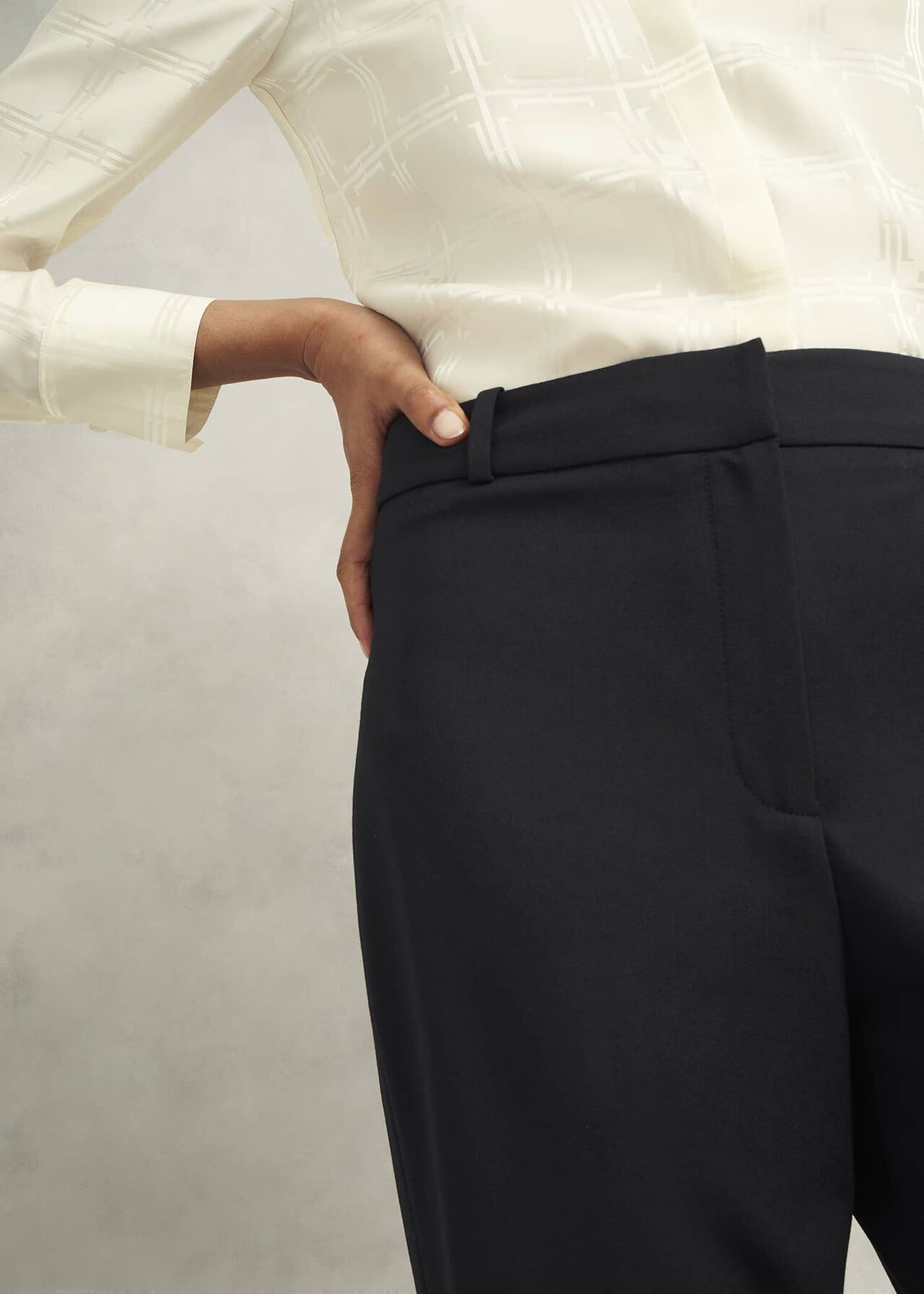 Sinclair Pants With Wool, Black, hi-res