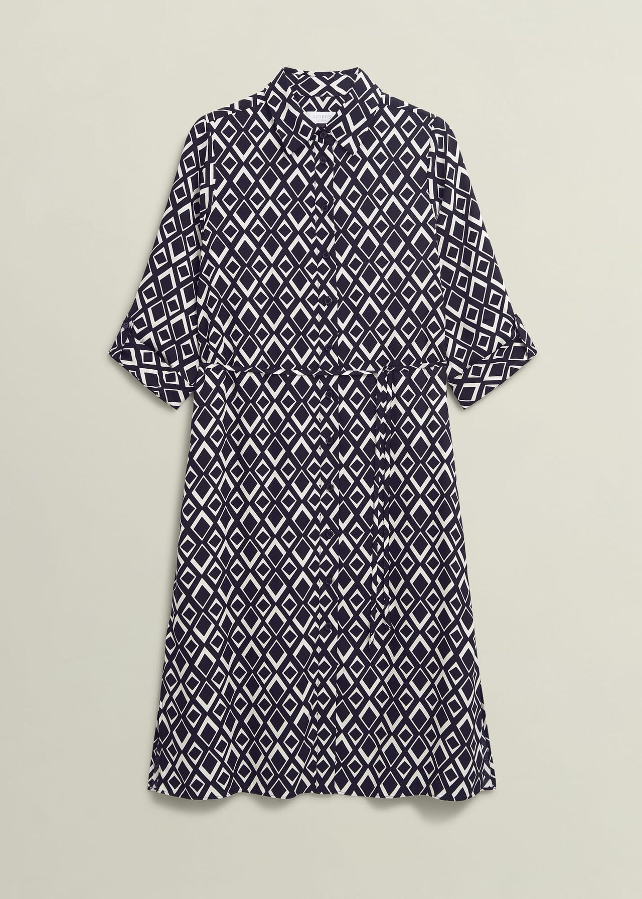Cali Dress, Navy Ivory, hi-res