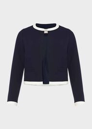 Candice Jacket, Navy Ivory, hi-res