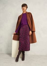 Darla Sweater With Cashmere, Vibrant Purple, hi-res