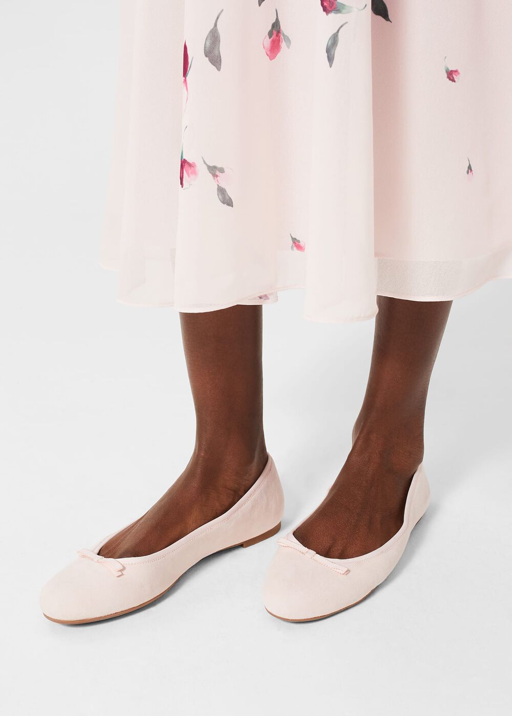 Flo Ballet Flats, Pale Pink, hi-res