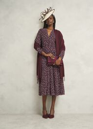 Aurora Dress, Onyx Red Multi, hi-res
