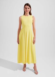 Lavina Dress, Yellow, hi-res