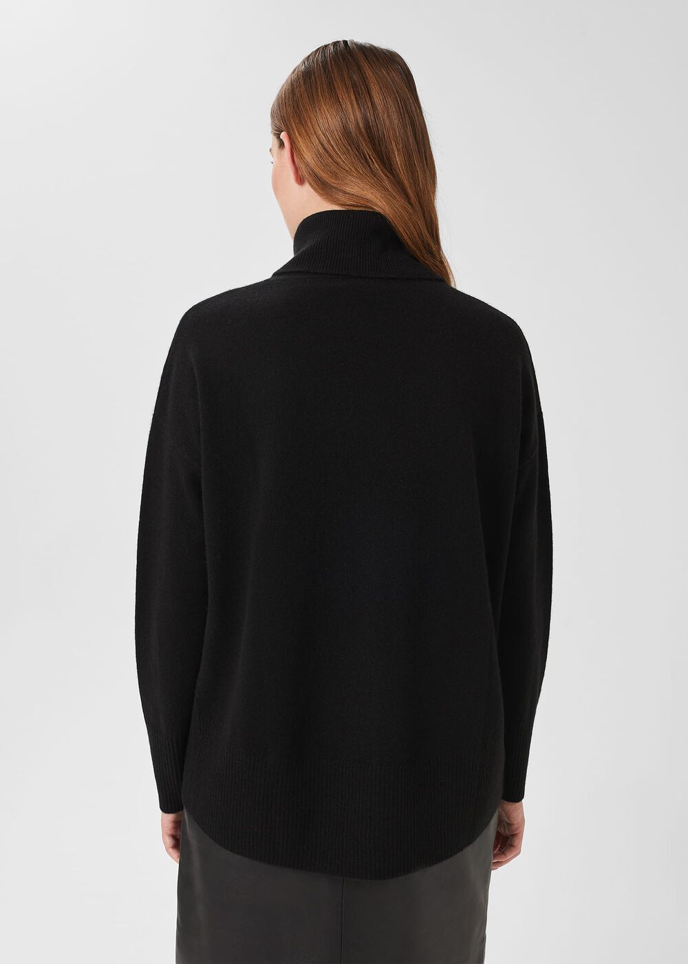 Dahlia Cashmere Sweater, Black, hi-res