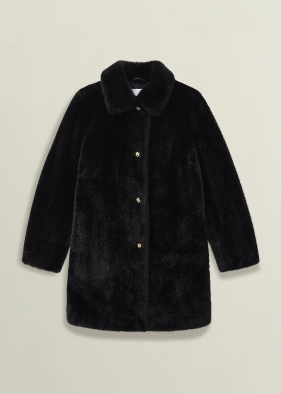 Rue Faux Fur Coat