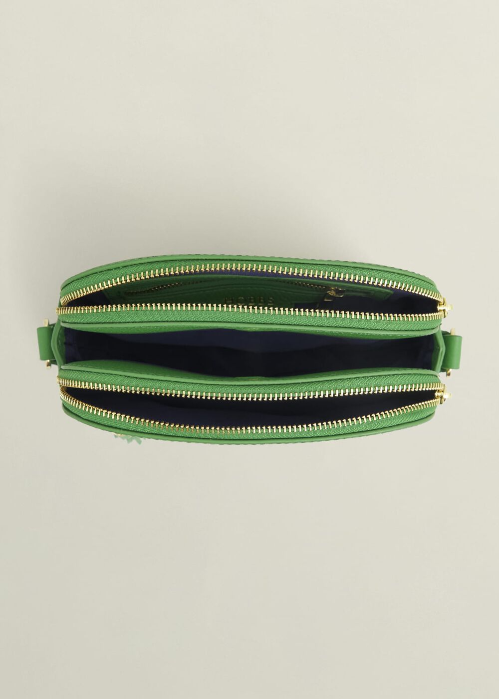 Carlton Leather Crossbody Bag, Laurel Green, hi-res