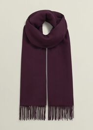 Matilda Scarf, Onyx Red, hi-res