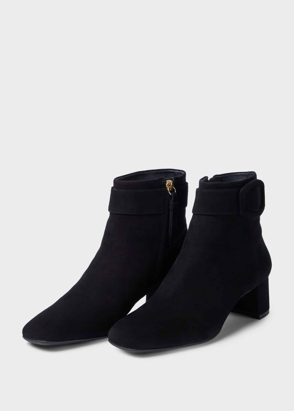 Hailey Ankle Boots, Black, hi-res