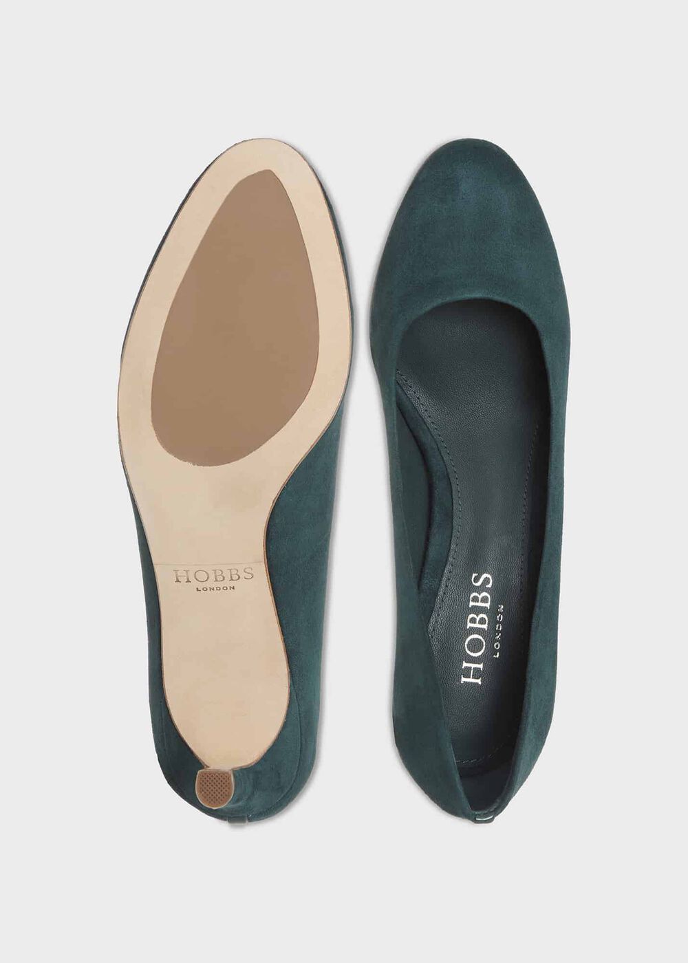 Lizzie Court Shoes, Evergreen, hi-res