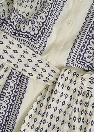 Suri Dress, Cream Navy, hi-res