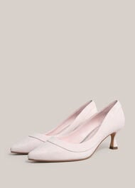 Faye Suede Courts, Pale Pink, hi-res