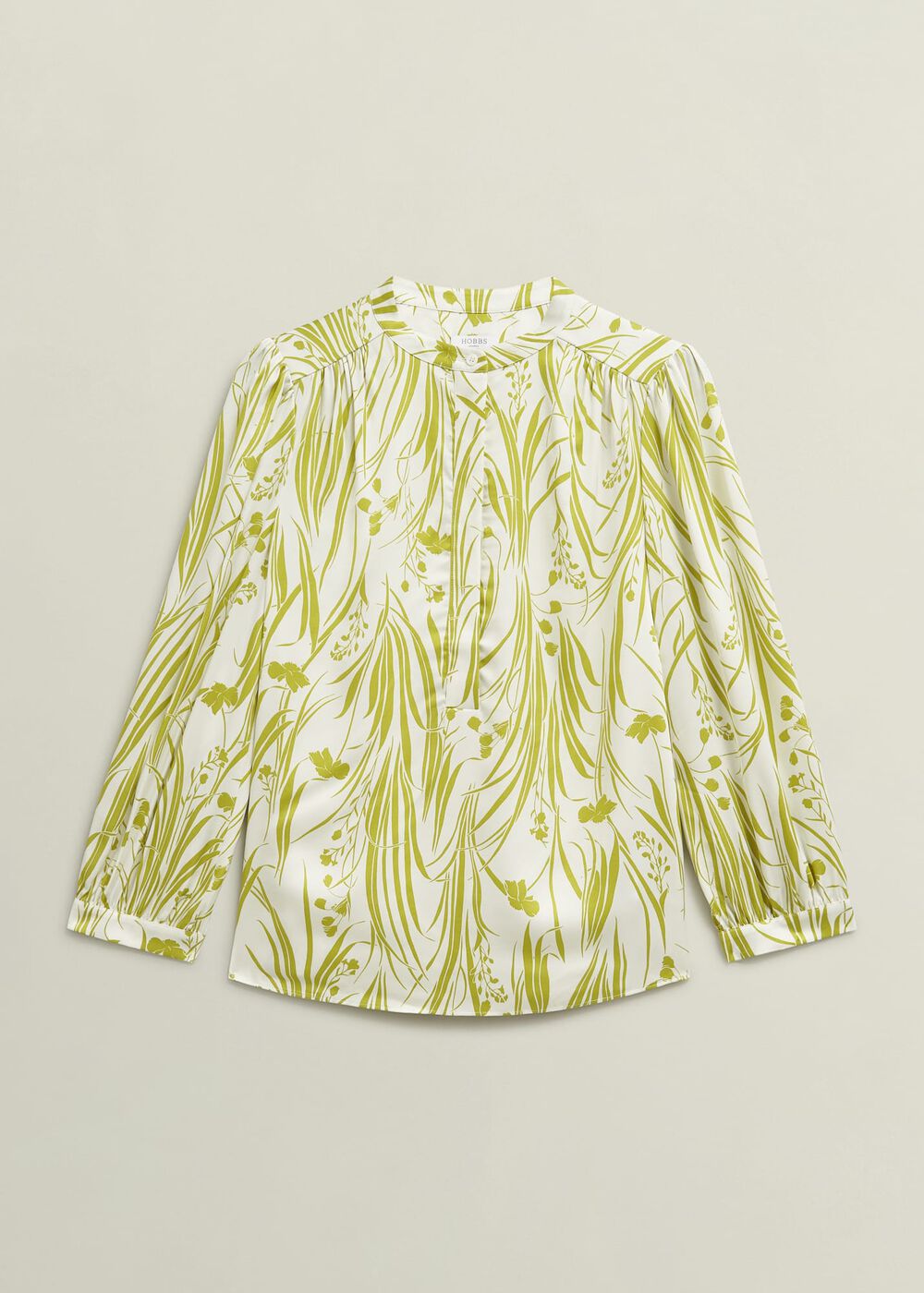 Angelique Blouse, Green Ivory, hi-res