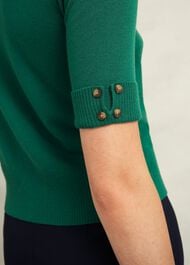 Leanne Jumper With Wool, Agate Green, hi-res