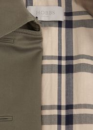 Lisa Trench Shower Resistant Trench Coat, Olive Green, hi-res