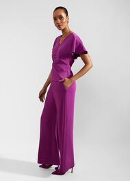 Venetia Top, Magenta Purple, hi-res