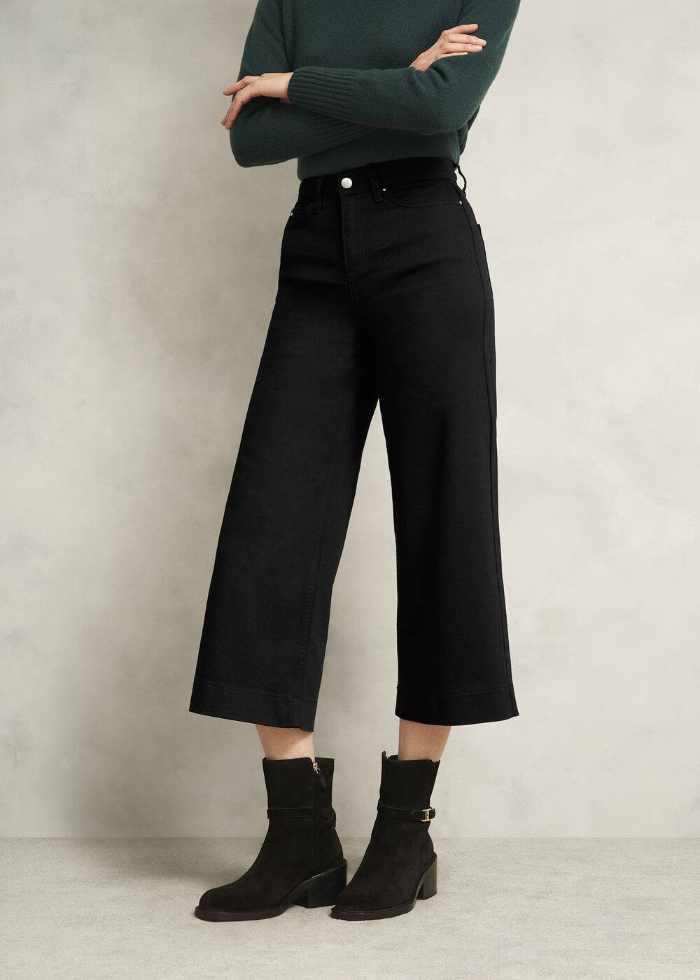 Brinley Crop Jeans, Black, hi-res