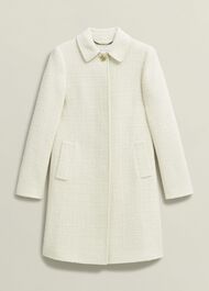 Saffie Coat, Ivory, hi-res