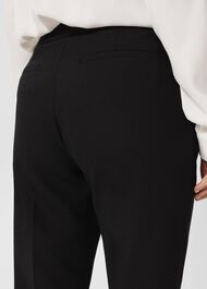 Petite Gael Wool Blend Pants, Black, hi-res