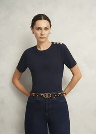 Tamsin T-Shirt, Navy, hi-res