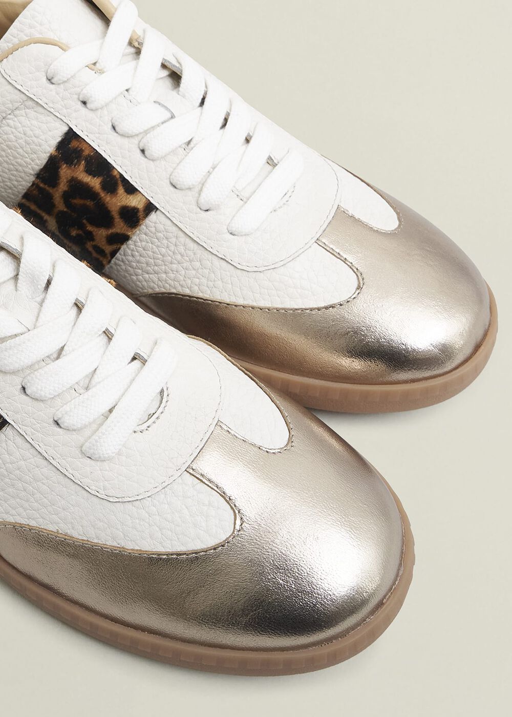 Etta Sneakers, Ivory Leopard, hi-res