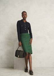 Jessica Knitted Shirt, Black, hi-res