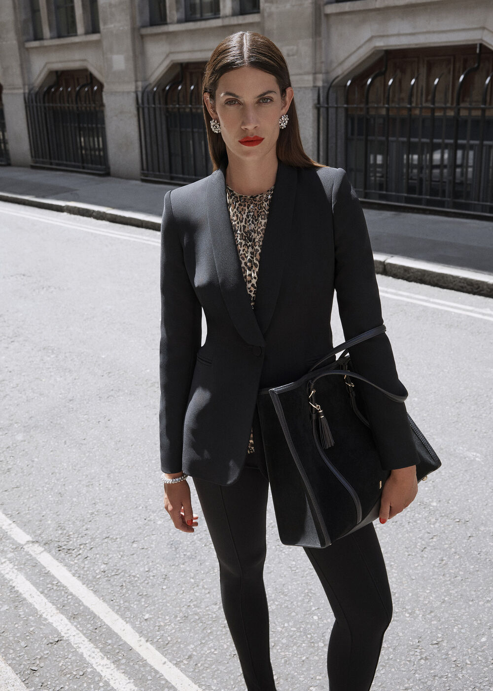 Charlecote Jacket, Black, hi-res