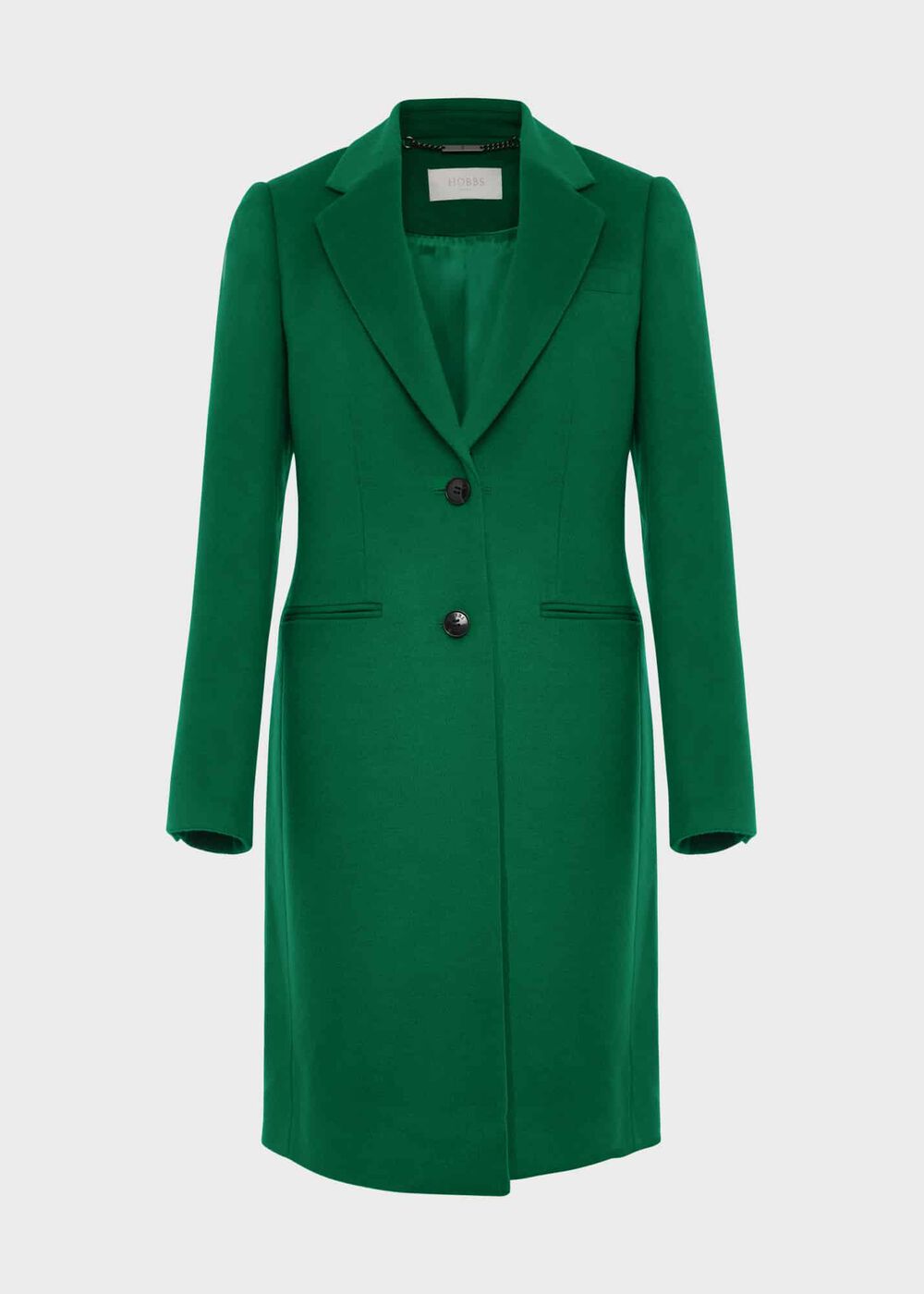 Petite Tilda Wool Coat, Malachite Green, hi-res