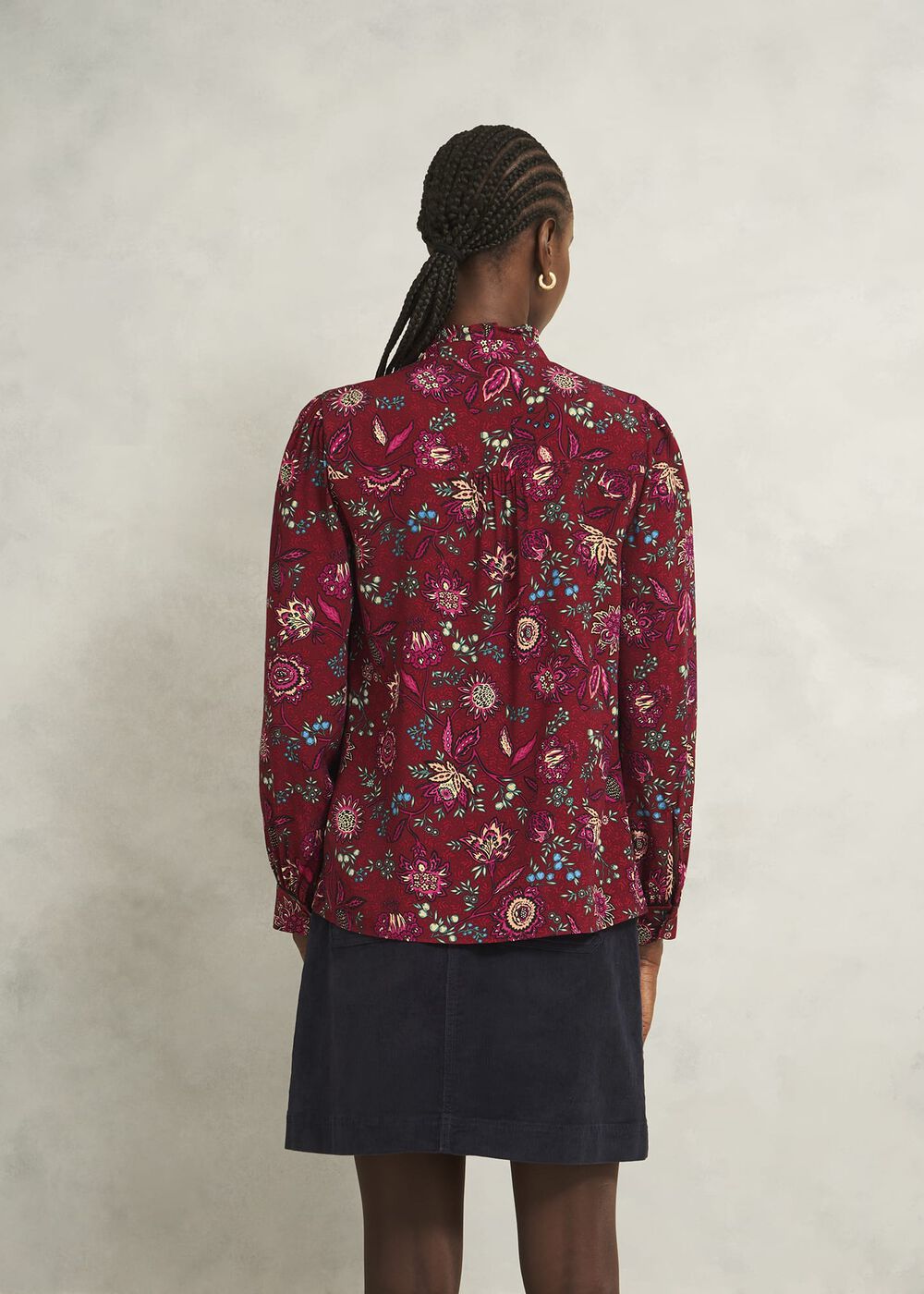 Carissa Blouse, Red Multi, hi-res