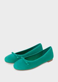 Flo Ballet Flats, Meadow Green, hi-res