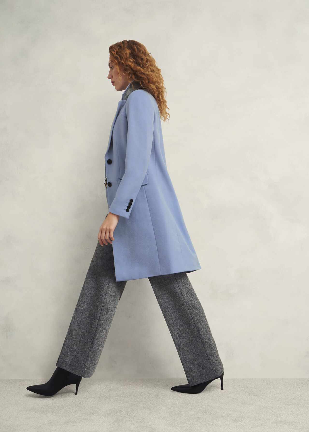 Cavendish Wool Coat, Pale Blue, hi-res