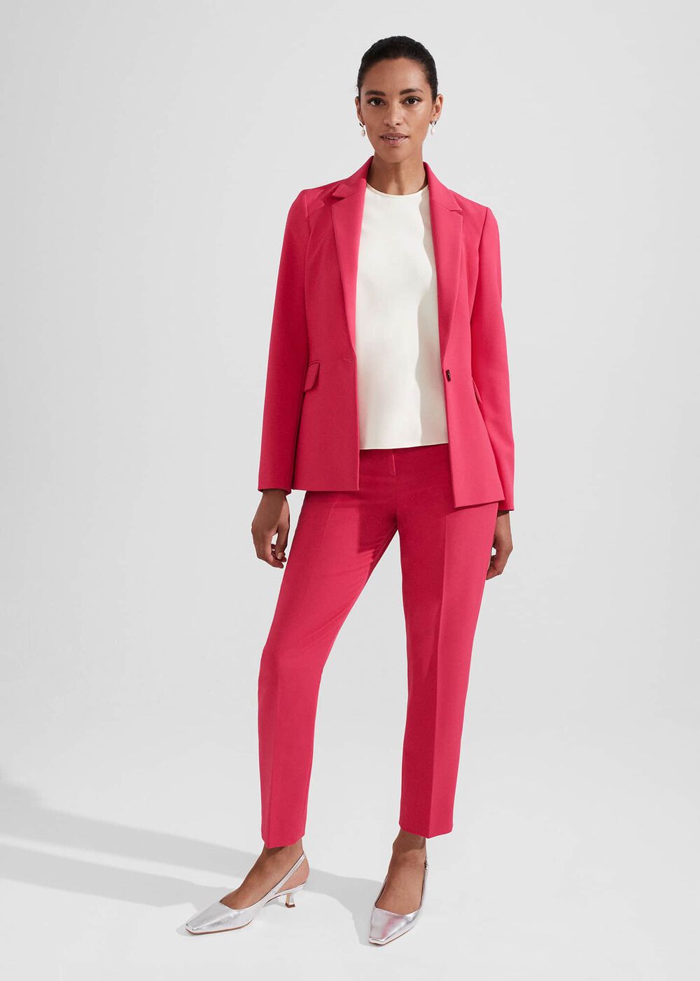 Dita Slingback, Silver, hi-res