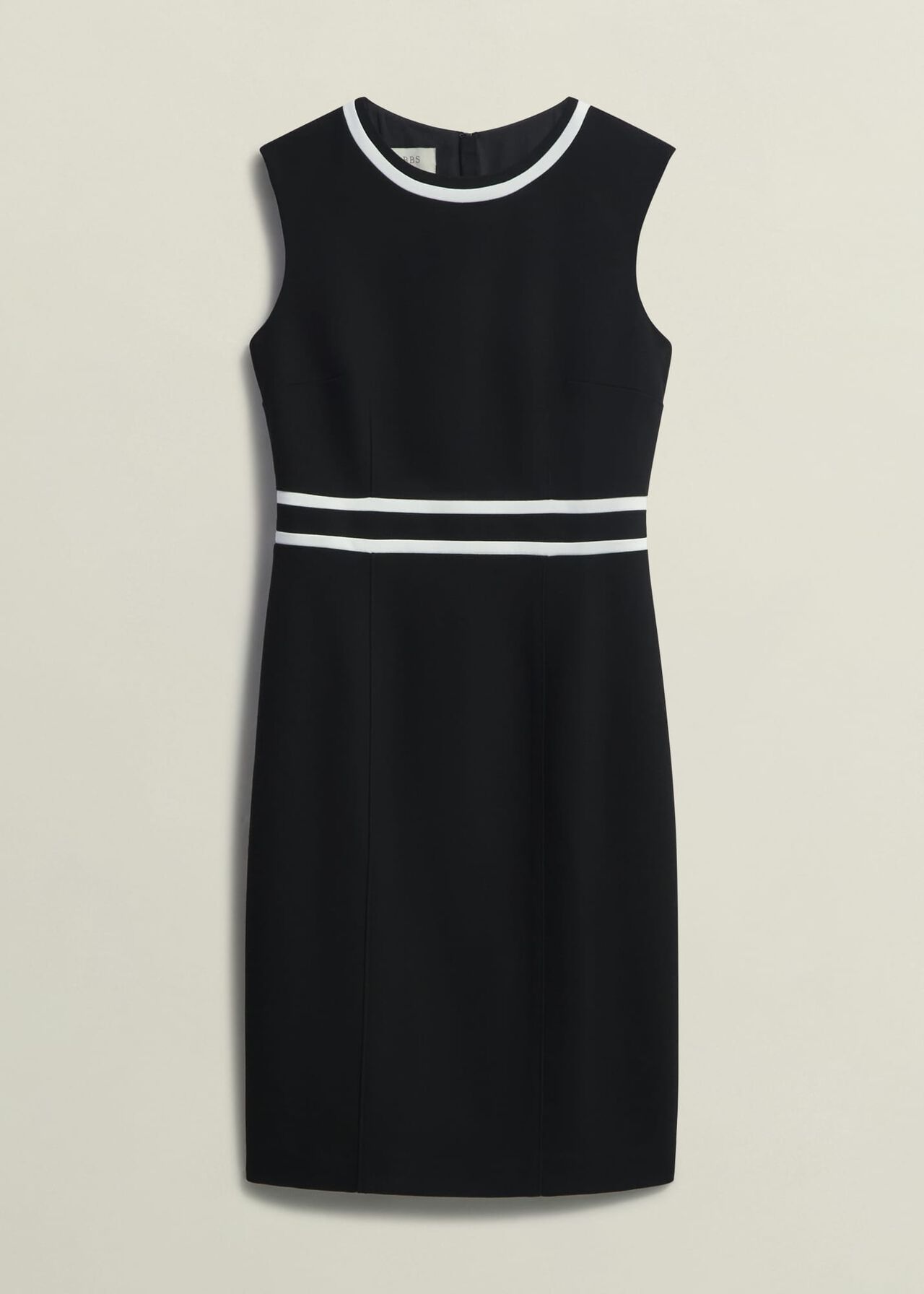 Petite Nory Dress, Black Ivory, hi-res