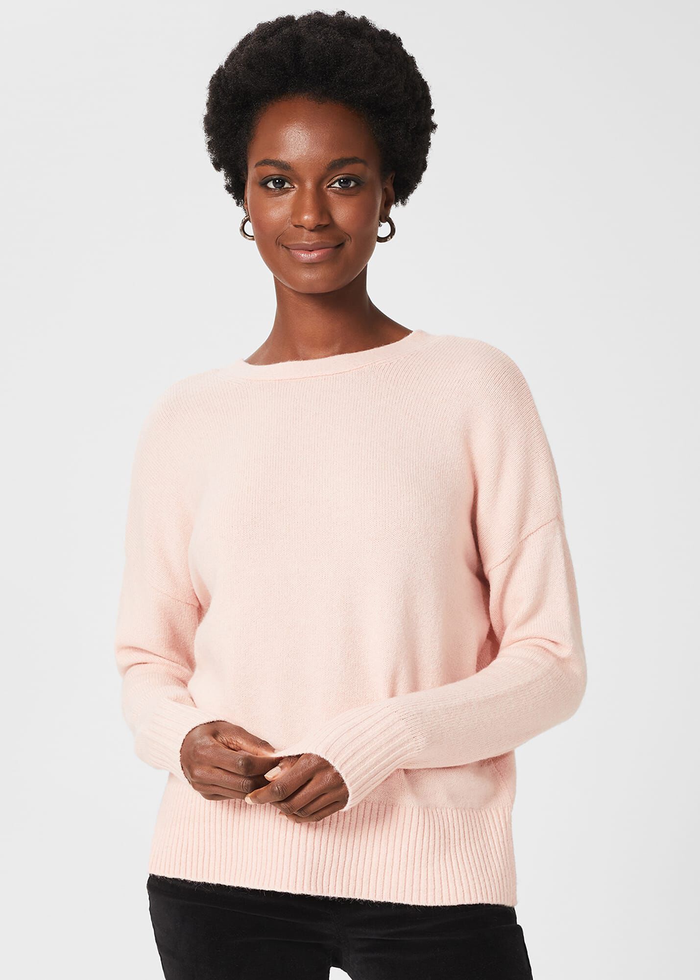 Isabella Button Sweater With Alpaca