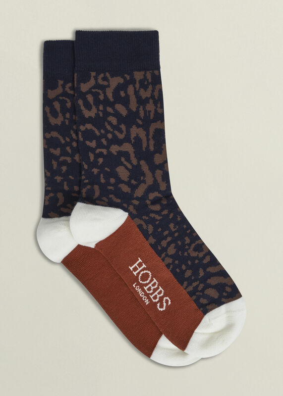 Leopard Single Socks