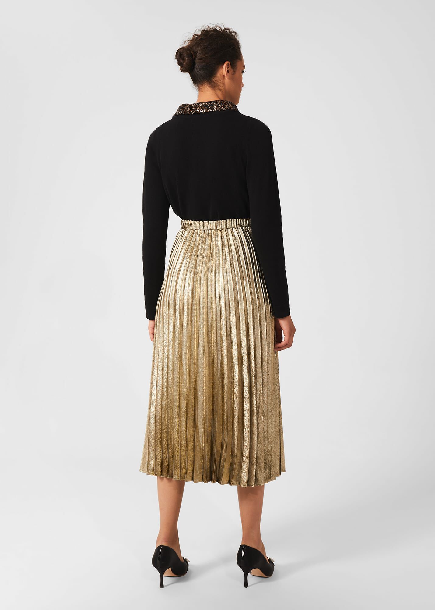 gold skirt online india