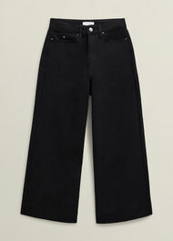 Brinley Crop Jeans, Black, hi-res