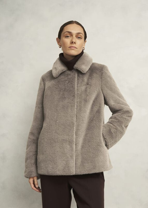 Dania Faux Fur Coat